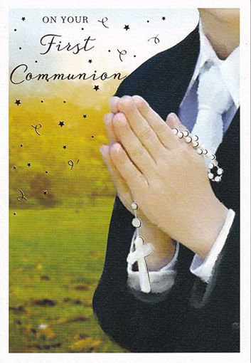 Picture of FIRST COMMUNION CARD